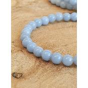 Bracelet angelite perles de 6 mm
