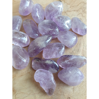 Pierres roules amethyste 2.5cm a 3.5cm