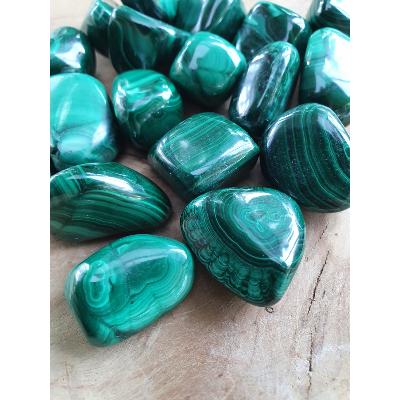 Pierre Roulée Malachite
