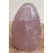 Forme libre quartz rose 246gr