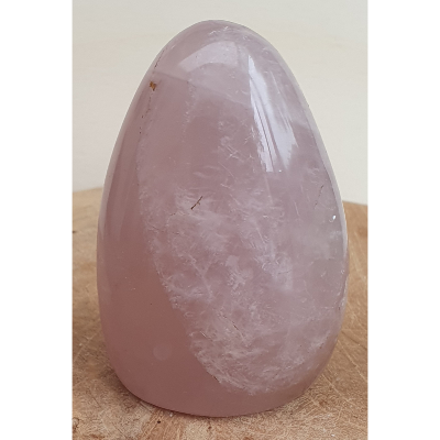 Forme libre quartz rose 246gr